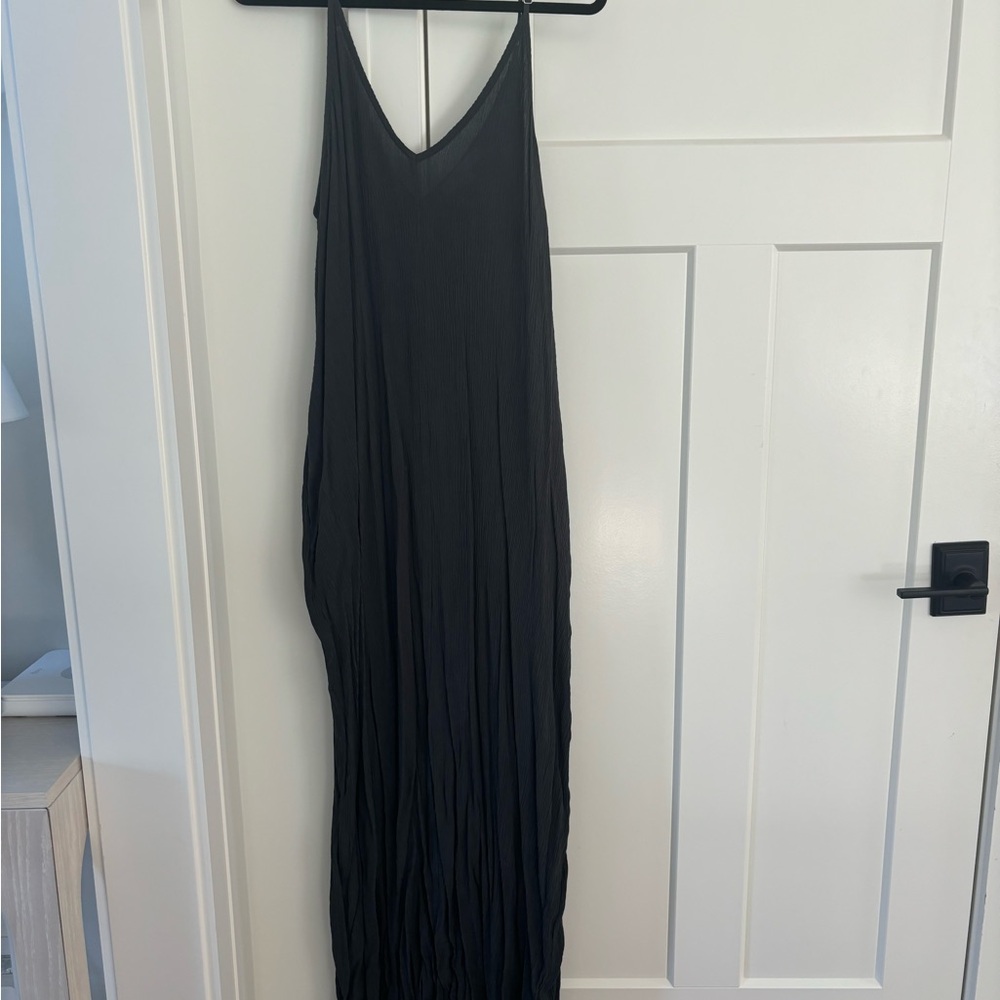 Love Stitch Gauze Maxi Dress